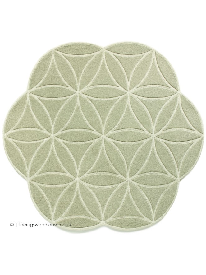 Bloom Green Rug - 5