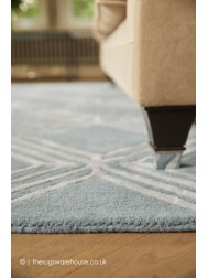 Vienna Glamour Blue Rug - Thumbnail - 4