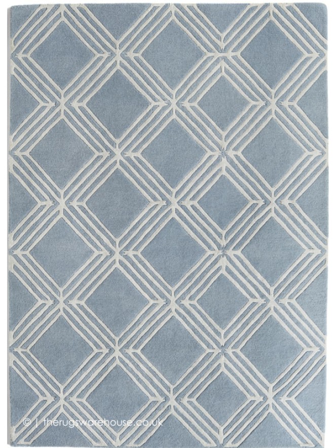 Vienna Glamour Blue Rug - 5