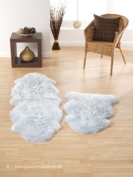 Longwool Duck Egg Rug - Thumbnail - 2