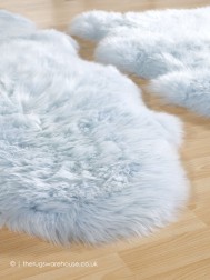 Longwool Duck Egg Rug - Thumbnail - 3