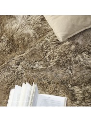 Longwool Khaki Rug - Thumbnail - 5