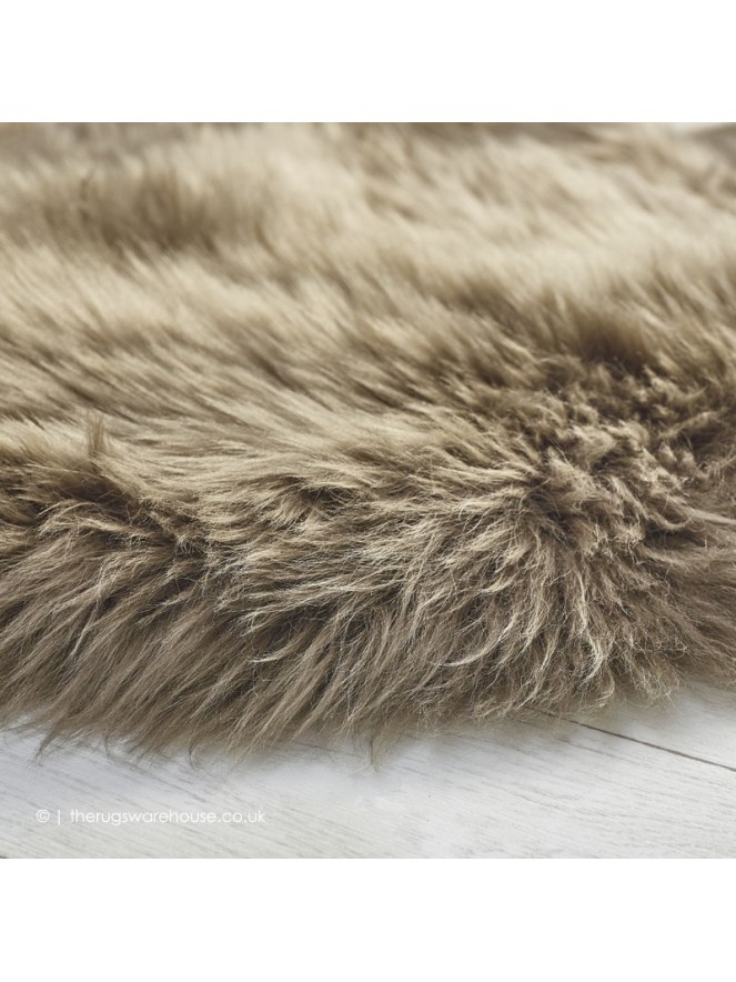 Longwool Khaki Rug - 6