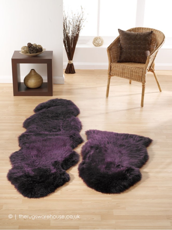 Longwool Plum Rug - 2