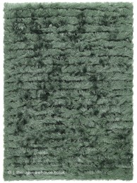Carved Glamour Green Rug - Thumbnail - 5