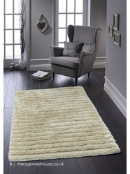 Carved Glamour Beige Rug - Thumbnail - 2