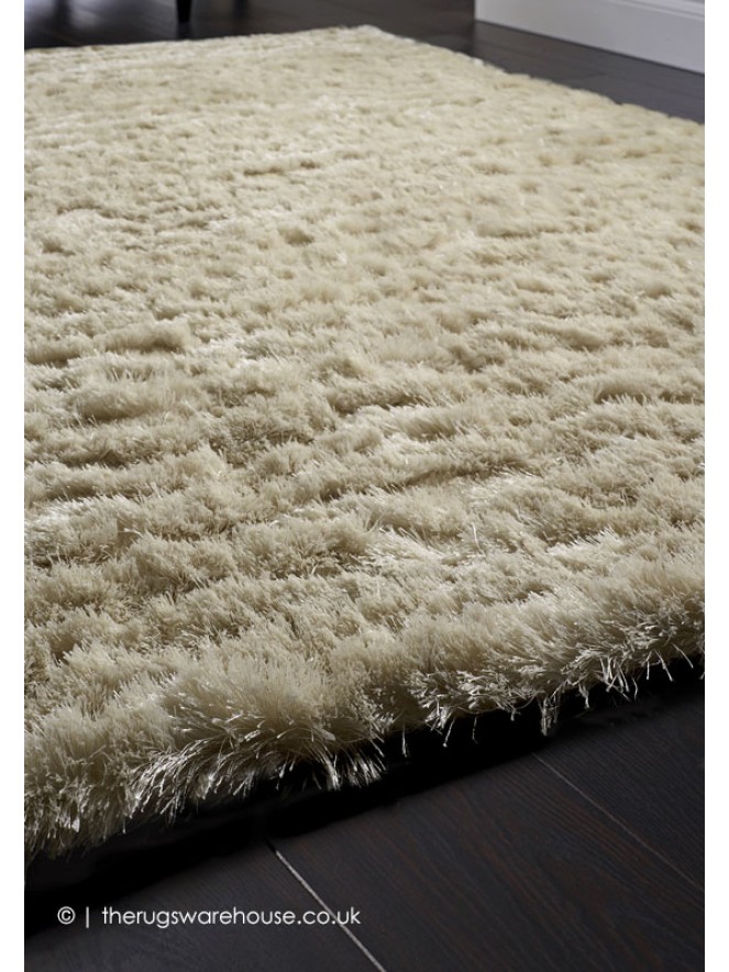 Carved Glamour Beige Rug - 3