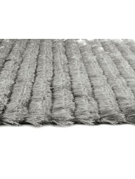 Carved Glamour Silver Rug - Thumbnail - 6