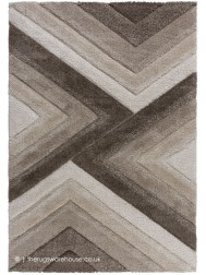 Dune Carter Brown Rug - Thumbnail - 6