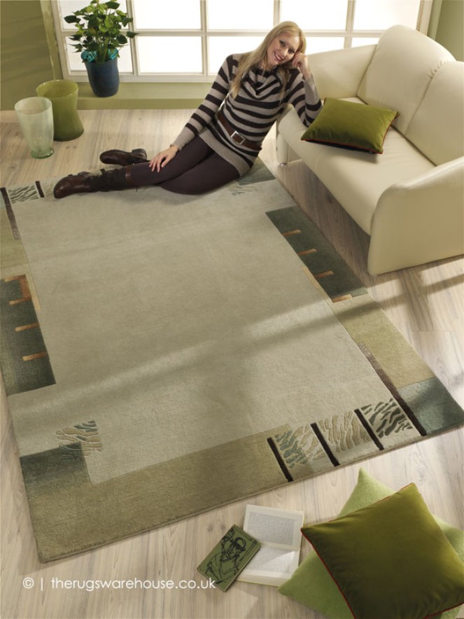 Patana Green Rug - 2