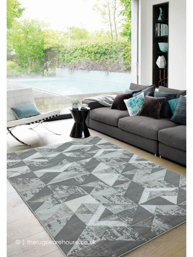 Orion Flag Silver Rug - 2