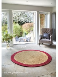 Jubo Raspberry Circle Rug - Thumbnail - 2