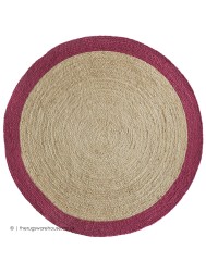 Jubo Raspberry Circle Rug - Thumbnail - 4