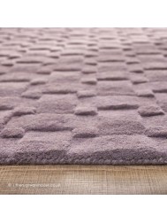 Basket Weave Lilac Rug - Thumbnail - 3