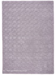 Basket Weave Lilac Rug - Thumbnail - 5