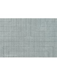 Carved Maze Grey Rug - Thumbnail - 3