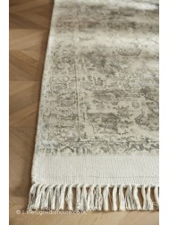 Vintage Fringe Mocha Rug - Thumbnail - 3