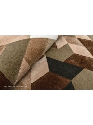 Geometric Fragments Circle Rug - Thumbnail - 4