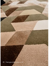 Geometric Fragments Circle Rug - Thumbnail - 5