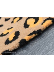 Leopard Leo Circle Rug - Thumbnail - 4