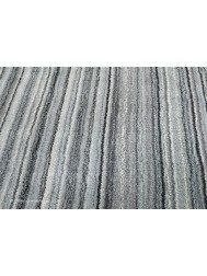 Fine Stripes Grey Rug - Thumbnail - 4