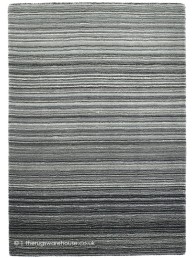 Fine Stripes Grey Rug - Thumbnail - 5