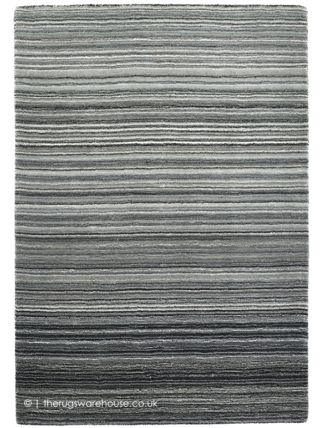 Fine Stripes Grey Rug - 5