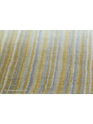 Fine Stripes Ochre Rug - Thumbnail - 4