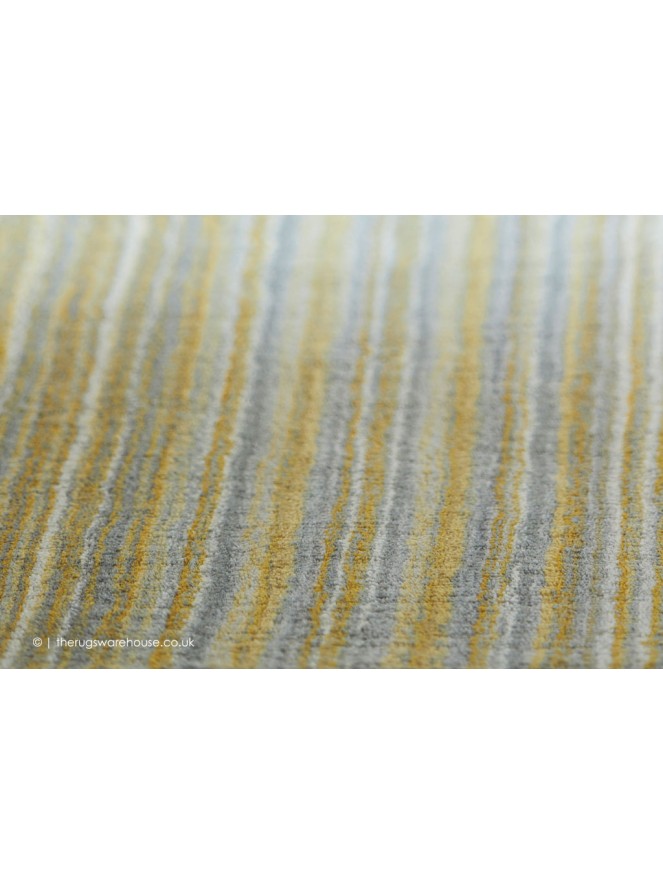 Fine Stripes Ochre Rug - 4