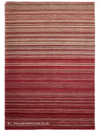 Fine Stripes Red Rug - Thumbnail - 5