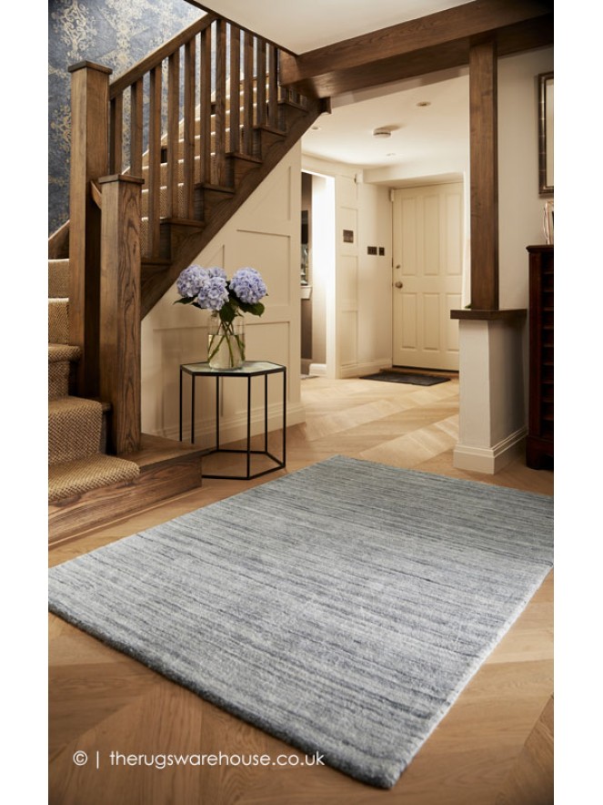 Fine Stripes Silver Rug - 2