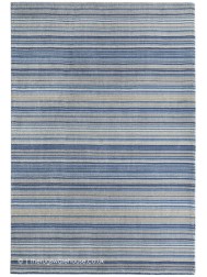 Fine Stripes Blue Rug - Thumbnail - 6