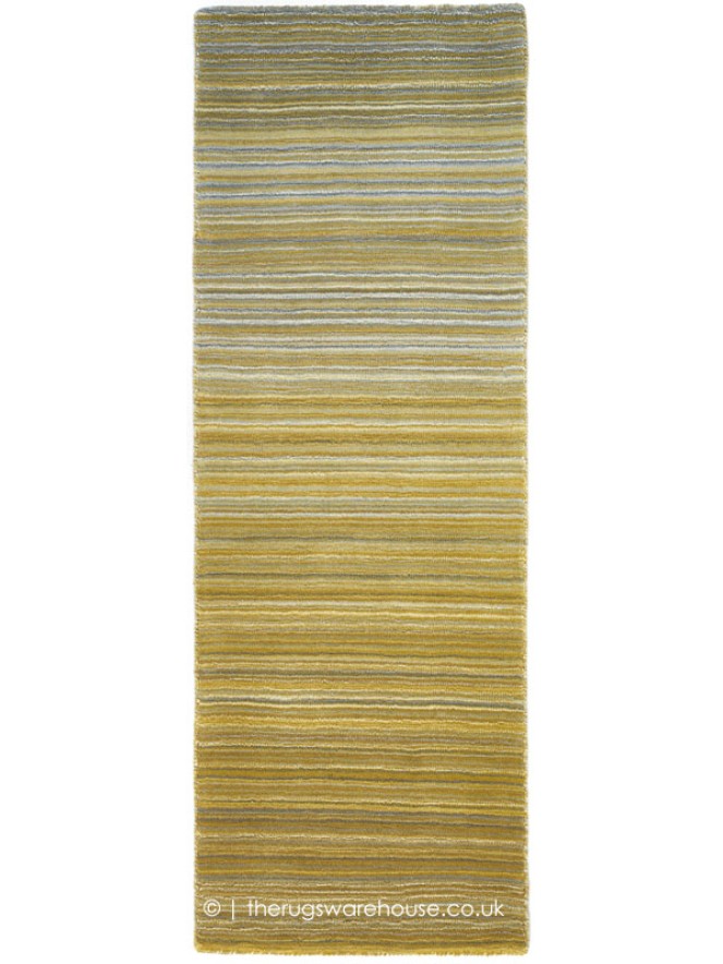 Fine Stripes Ochre Runner - 5