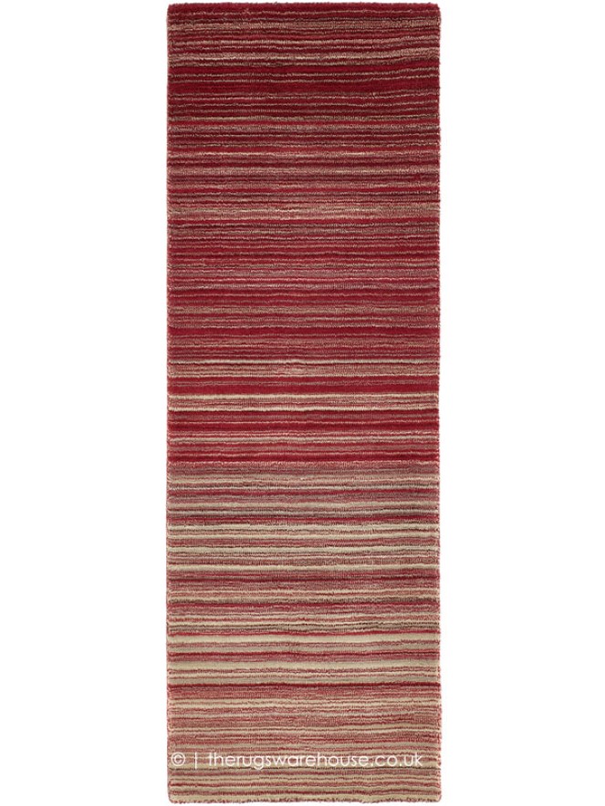 Fine Stripes Red Runner - 5