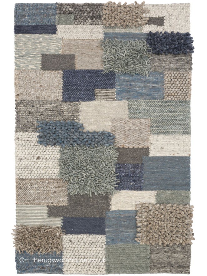 City United Blue Mix Rug - 6