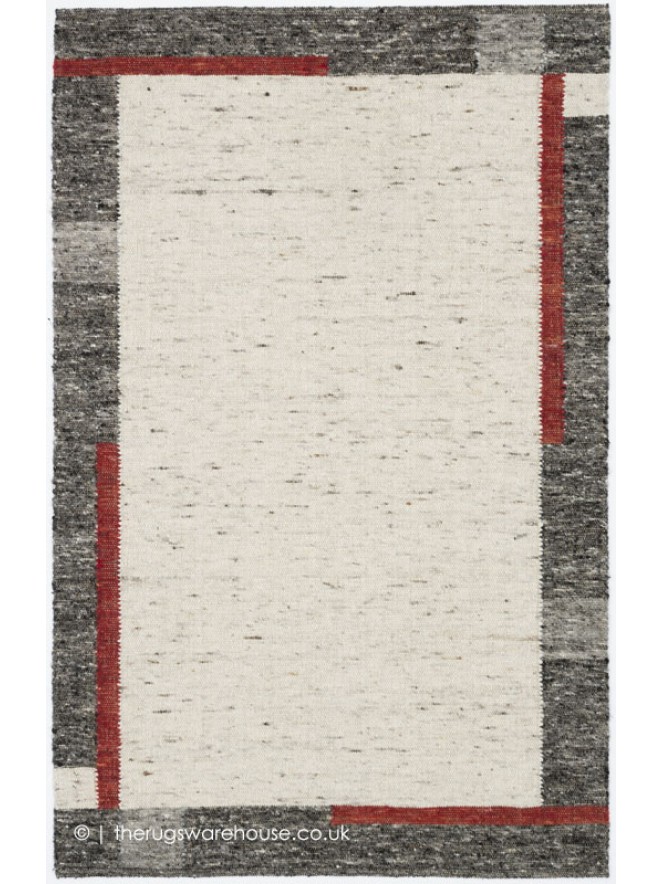 Lumasi Cream Red Rug - 5