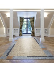 Lumasi Beige Blue Rug - Thumbnail - 2