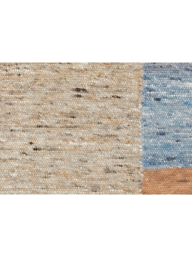 Lumasi Beige Blue Rug - 4