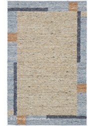 Lumasi Beige Blue Rug - Thumbnail - 5