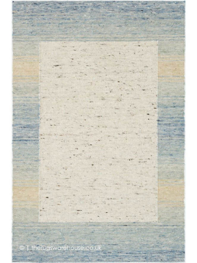 Graphic Edge Blue Rug - 5