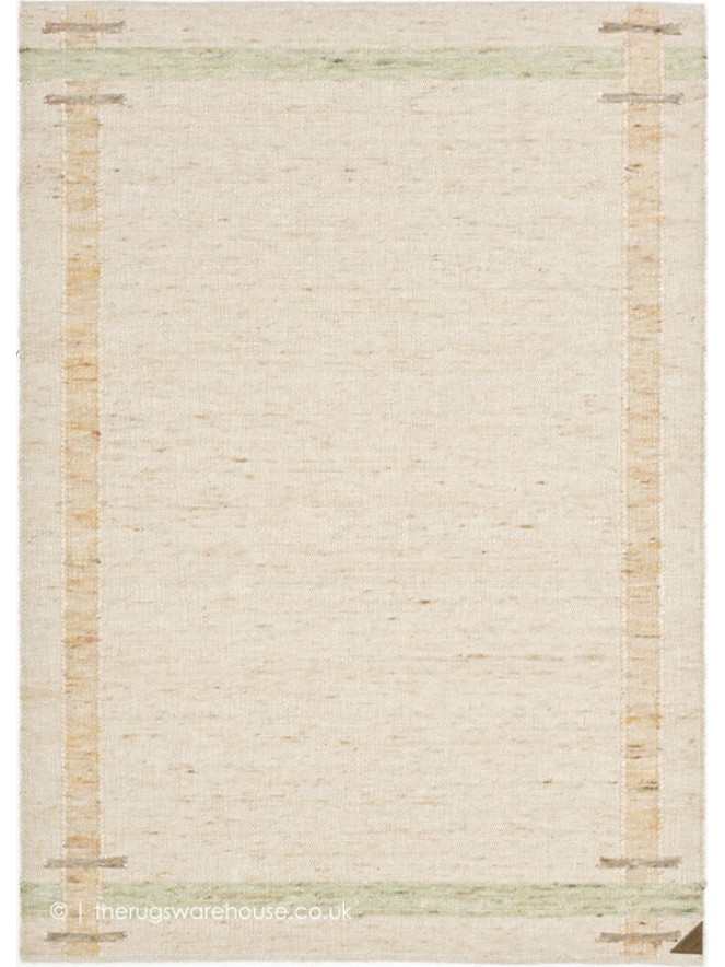 Miramis Ivory Green Rug - 5