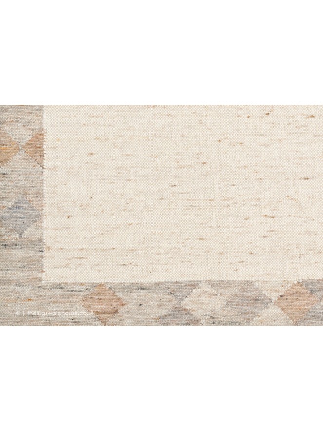 Aubert Ivory Grey Rug - 3