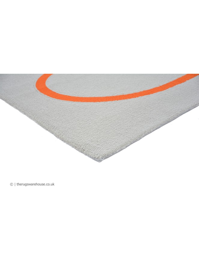 Giant Linear Stem Persimmon Rug - 6