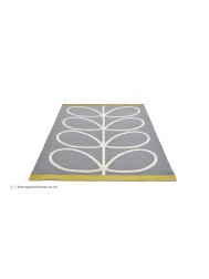 Giant Linear Stem Slate Rug - Thumbnail - 6