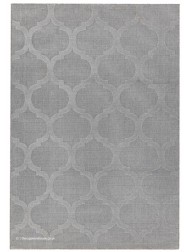 Antibes Grey Trellis Rug - Thumbnail - 7