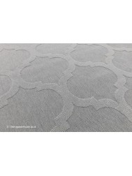 Antibes Grey Trellis Rug - Thumbnail - 6