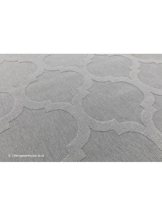 Antibes Grey Trellis Rug - 6