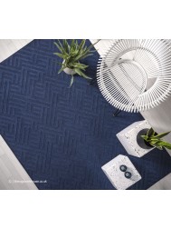 Antibes Blue Linear Rug - Thumbnail - 2