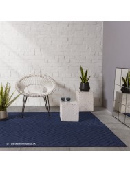 Antibes Blue Linear Rug - Thumbnail - 3