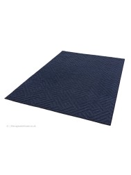 Antibes Blue Linear Rug - Thumbnail - 4